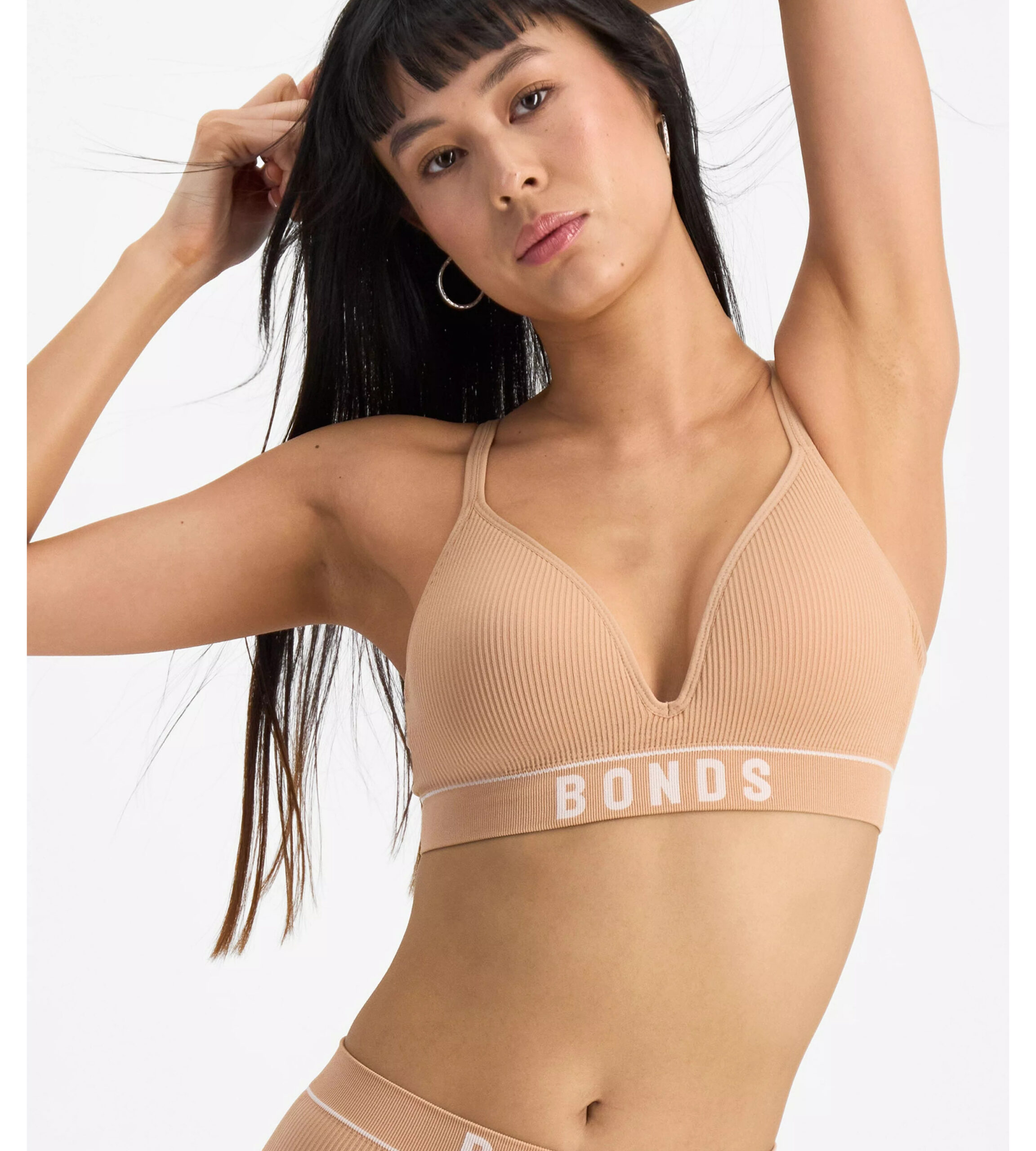 Bonds Retro Rib Wirefree Tee Bra
