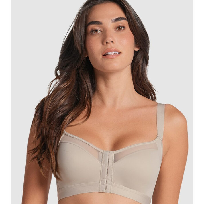Leonisa Multi/Benefit Posture Corrector Wireless Front Open Bra