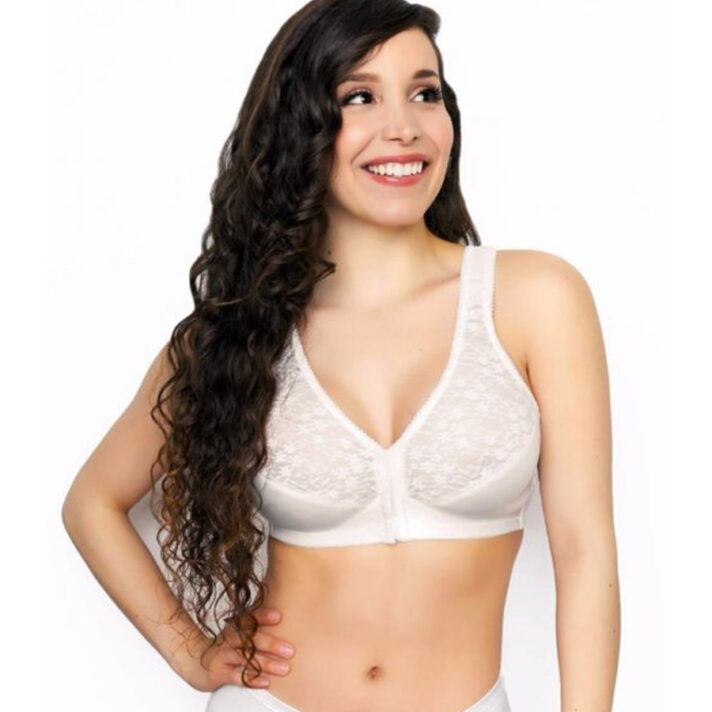 Exquisite Form Front Close Wireless Lace Posture Support Bra