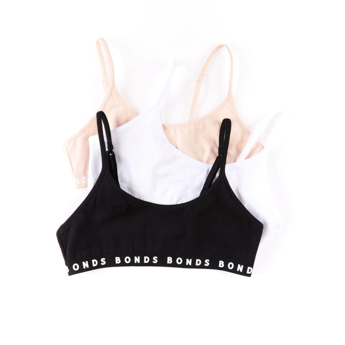 Bonds Girls Hipster Scoop Crop 3 Pack Clearance